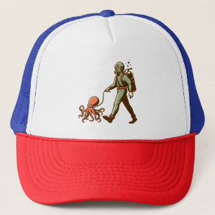 Casquette Marcher la pieuvre
