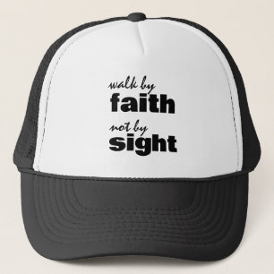 CASQUETTE MARCHER PAR LA FOI NON PAR LA VUE