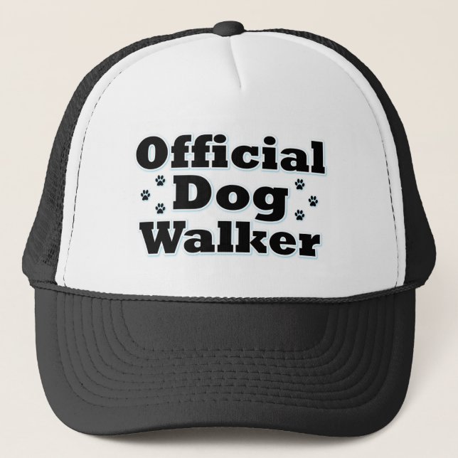 Casquette Marcheur de chien officiel (Devant)