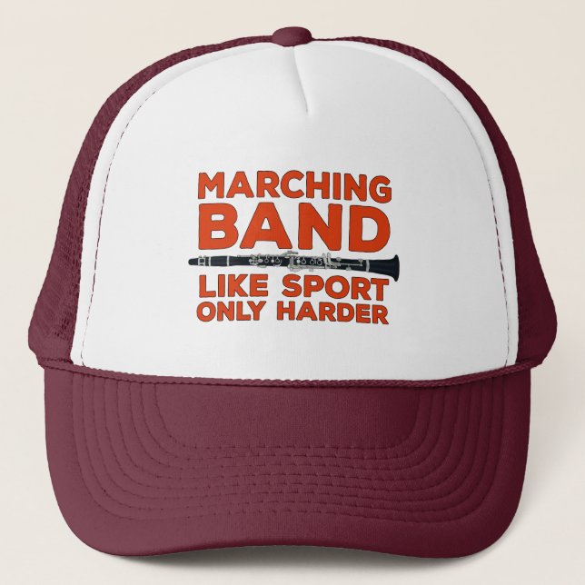 Casquette Marching Band Like Sport Only Harder (Devant)