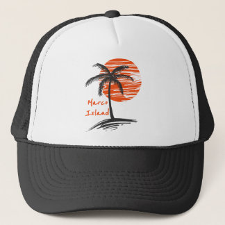 Casquette Marco Island Floride Palmier