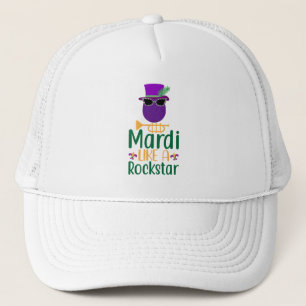 Casquette Mardi Comme Un Chapeau De Trucker De Typographie R