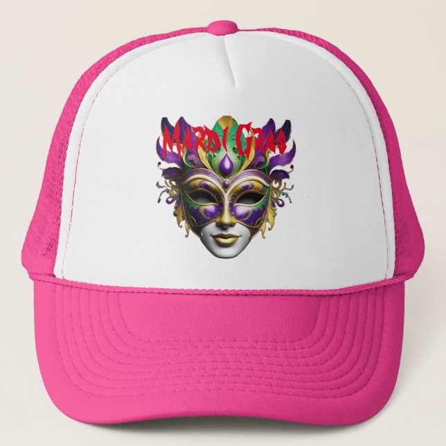 Casquette Mardi Gras Masque Thunder_Cove (Devant)