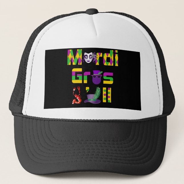 Casquette Mardi Gras Y'all Thunder_Cove (Devant)