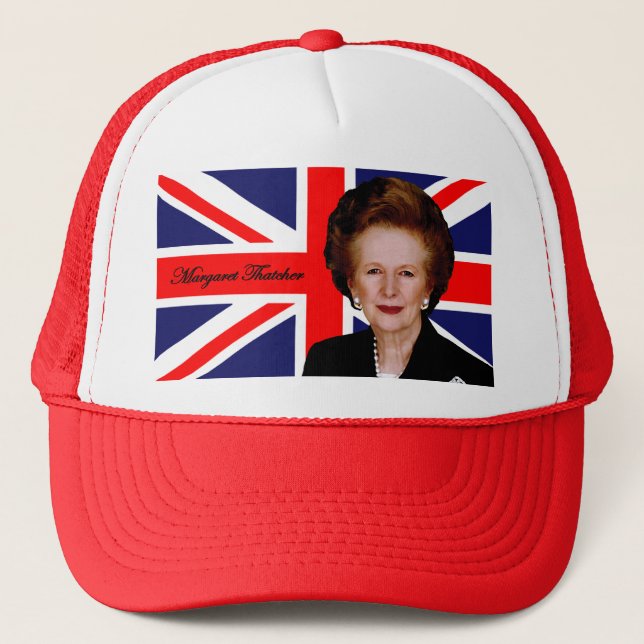 Casquette Margaret Thatcher - Drapeau britannique (Devant)
