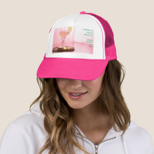 Casquette Margarita & Lime Rose Enterrement de Vie de Jeune