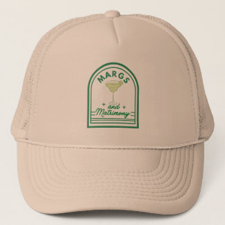 Casquette Marges et Mariage Margarita Trucker Chapeau