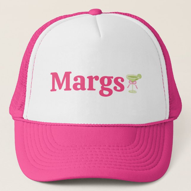 Casquette Margs Margaritas Correspondant Bachelorette Party  (Devant)
