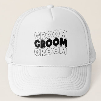 Casquette Mariage calligraphié Cool Groom