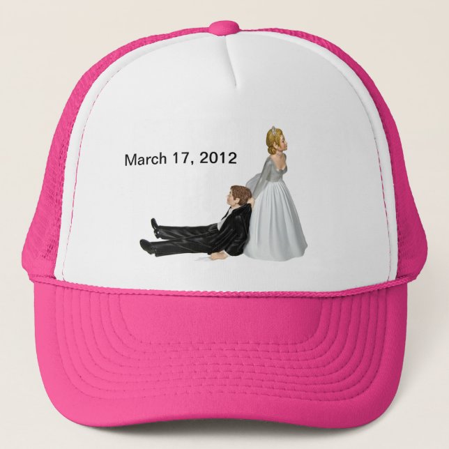 Casquette Mariage Fun (Devant)