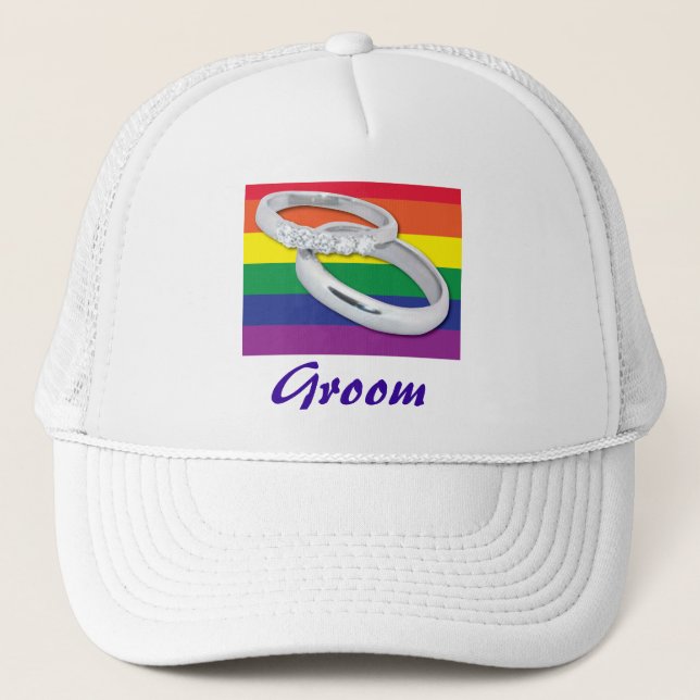 Casquette Mariage gay lesbien (Devant)
