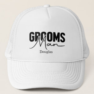 Casquette Mariage Groomsman personnalisé