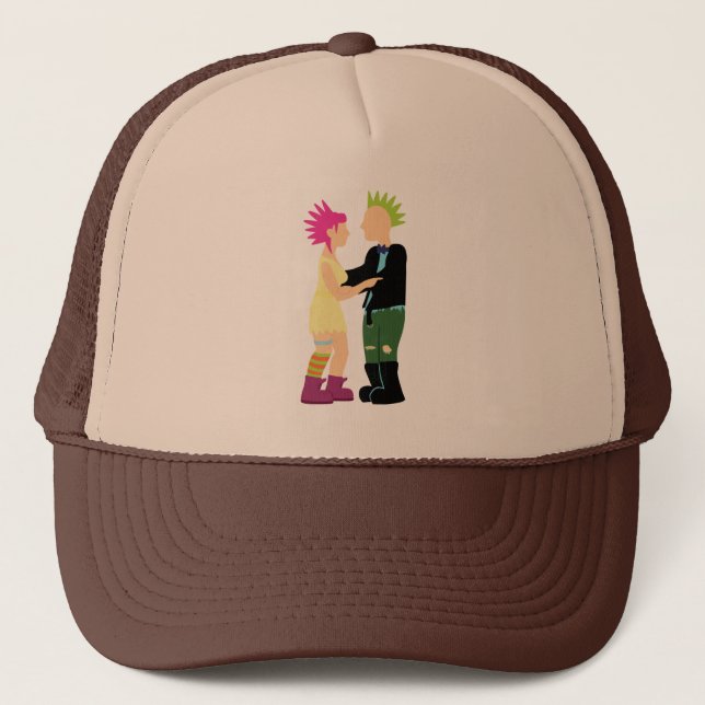 Casquette Mariage Punk (Devant)