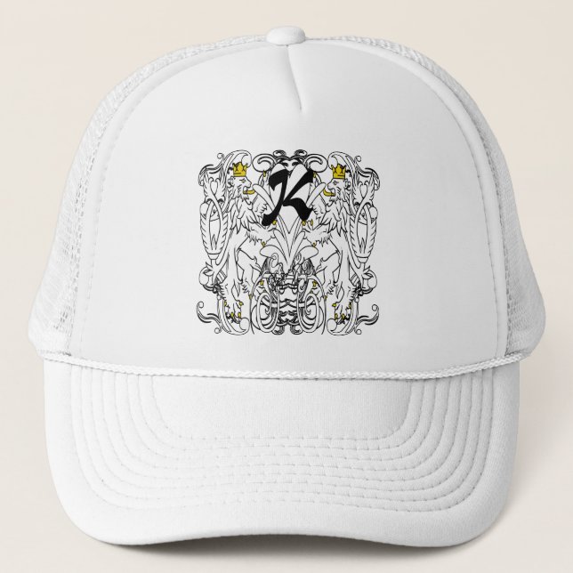Casquette Mariage Renaissance Lion Rampant (Devant)