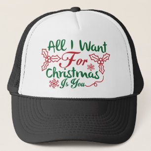 Casquette Mariah Carey Tout ce que je veux pour Noël est toi
