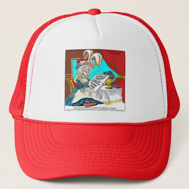 Casquette Marie Antoinette Faire-part de la fonction publiqu (Devant)