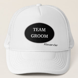 Casquette Marié d'équipe de Groomsman personnalisé