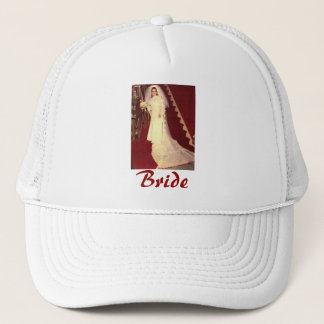 Casquette Mariée rétro