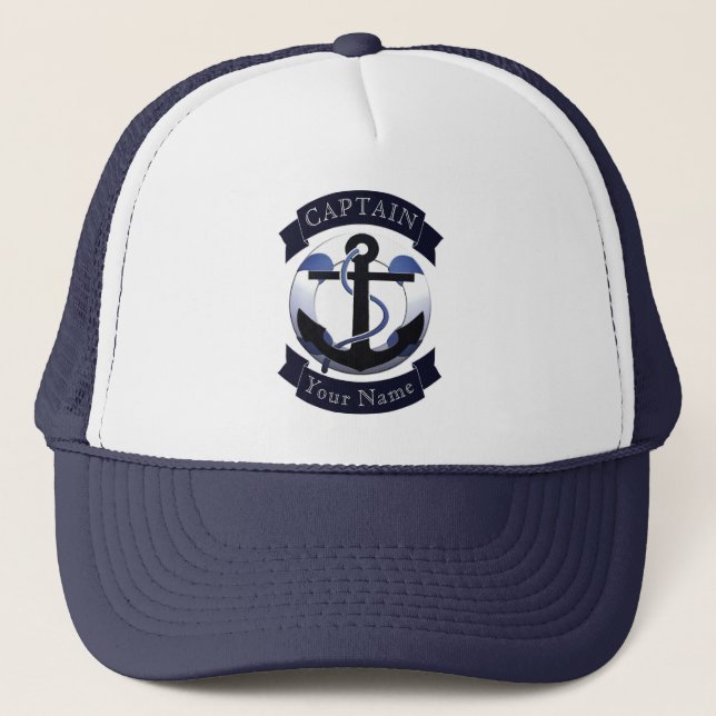 Casquette Marin de capitaine de la marine marchande (Devant)