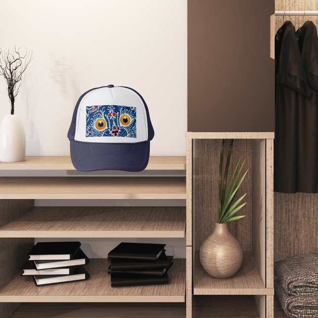 Casquette Marine bleu chat unique (Créateur téléchargé)