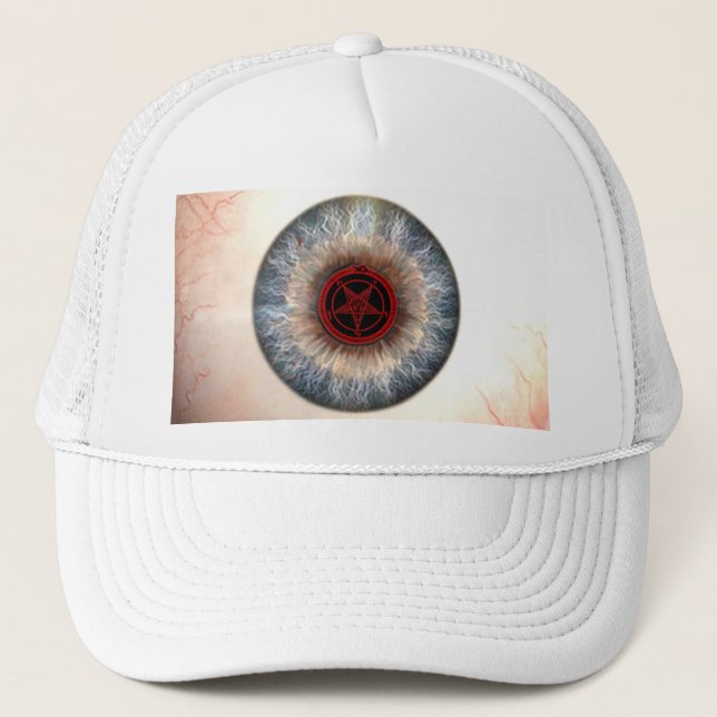 CASQUETTE MARQUE DE L'EYEBALL DU DIABLE (Devant)