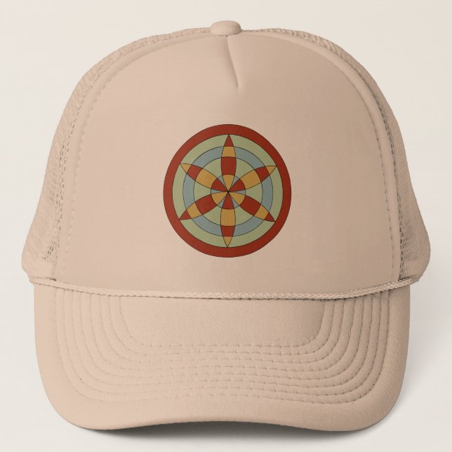 Casquette Marque de sortie Suffolk Hexafoil (Daisy Wheel) (Devant)