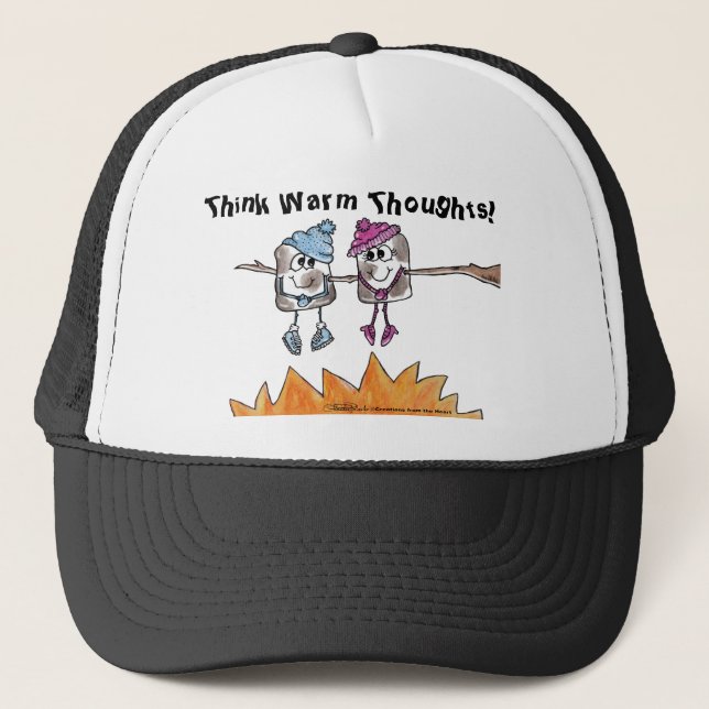 Casquette Marshmallows grillés (Devant)