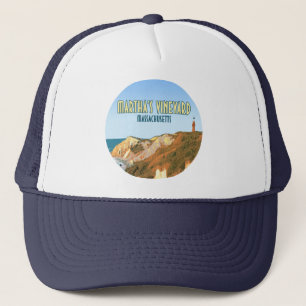 Casquette Marthas Vineyard Gay Head Lighthouse Massachusetts