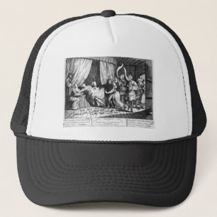 Casquette Mary Toft, donnant apparemment naissance aux