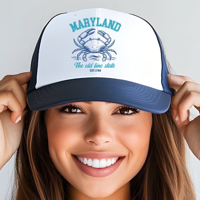 Casquette Maryland Crab Logo Hat – The Old Line State (Créateur téléchargé)