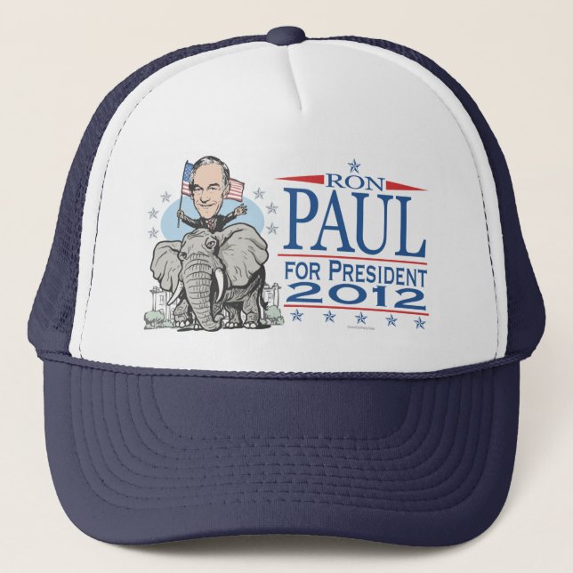 Casquette Mascotte 2012 de GOP de Ron Paul (Devant)