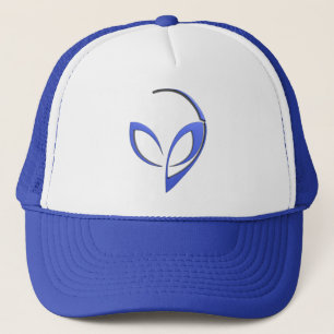 Casquette Mascotte étrangère dans le bleu