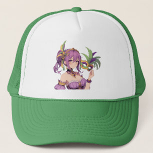 Casquette Masque Anime Mardi Gras