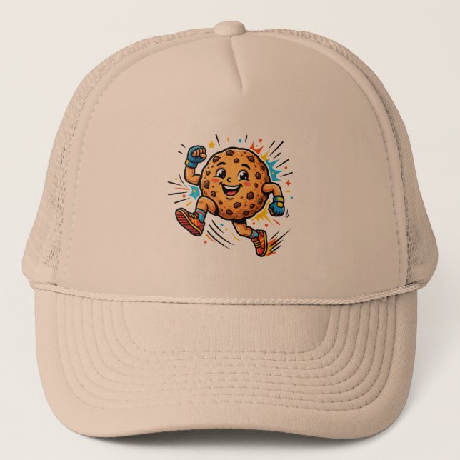 Casquette Masque de bande dessinée de cookie aux pépites de  (Devant)