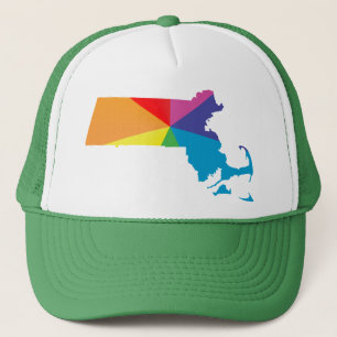 Casquette massachusetts pride.