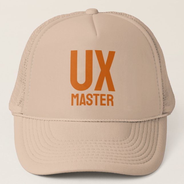 Casquette Master UX (Devant)