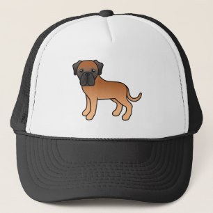 Casquette Mastiff Anglais Abricot Chien de Dessin Animé Mign