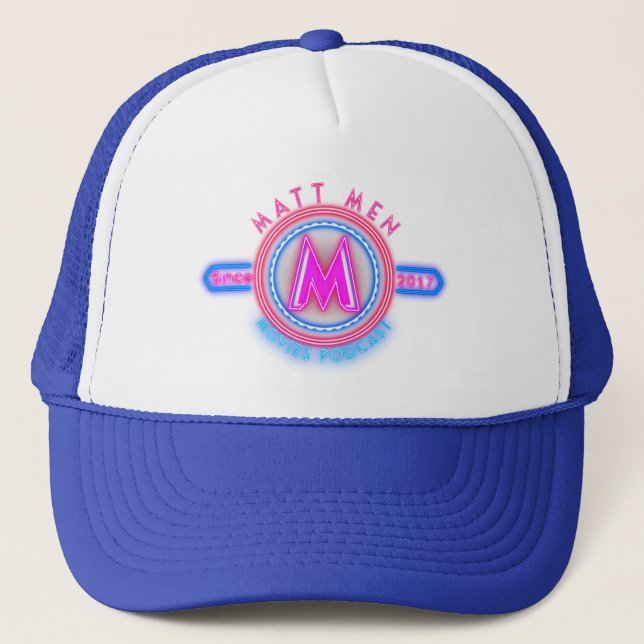 Casquette Matt Men Movies chapeau camionneur (Devant)