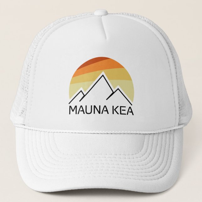 Casquette Mauna Kea Hawaii Retro (Devant)