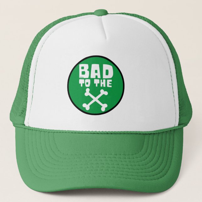 CASQUETTE MAUVAIS À L'OS (Devant)