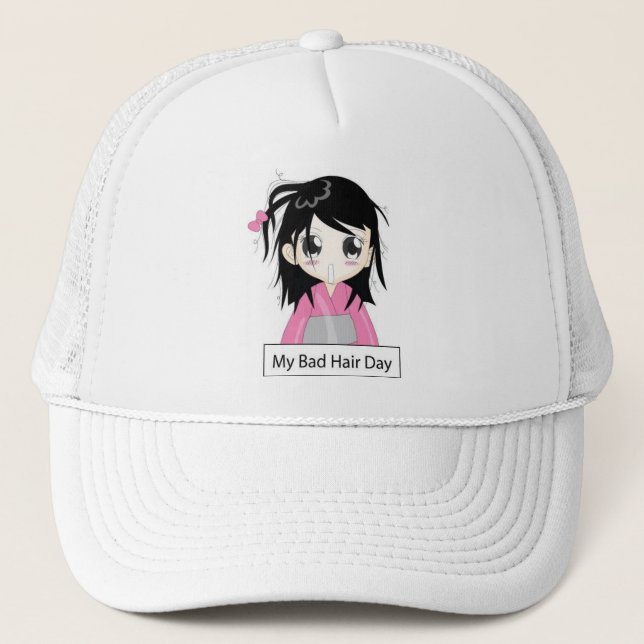 Casquette mauvais cheveux Aya (Devant)