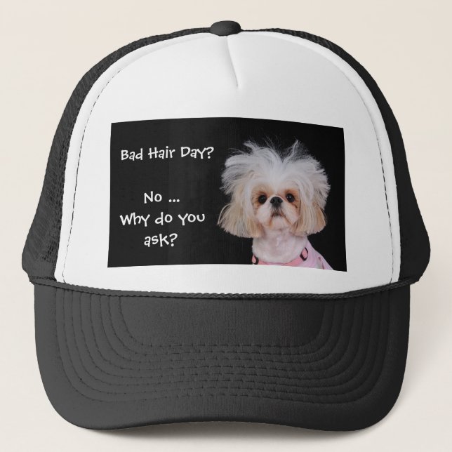 Casquette Mauvais jour de cheveux ? (Devant)