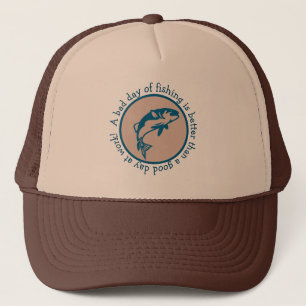 Casquette Mauvais jour de la pêche mieux que le beau jour a