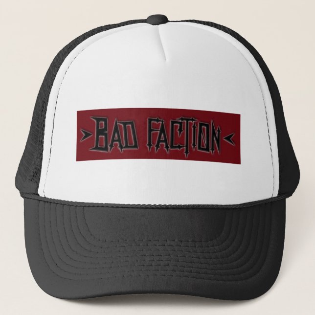 Casquette Mauvais logo de faction (Devant)