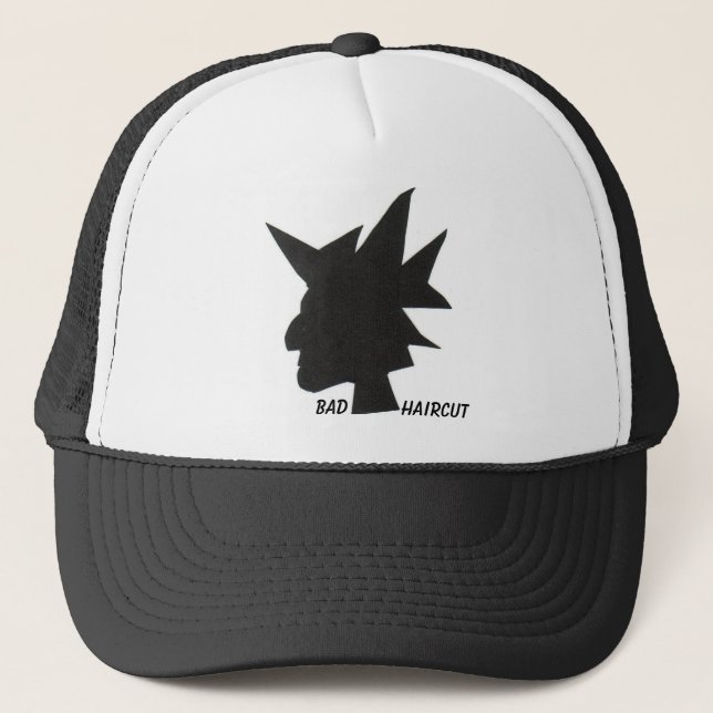 Casquette mauvaise coupe de cheveux (Devant)