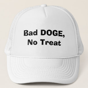 Casquette Mauvaise DOGE, pas de traitement