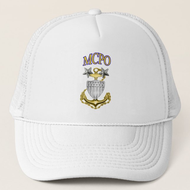 Casquette MCPO de la Garde côtière américaine (Devant)
