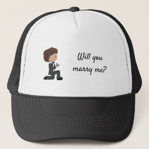 Casquette Me marierez-vous une proposition ?