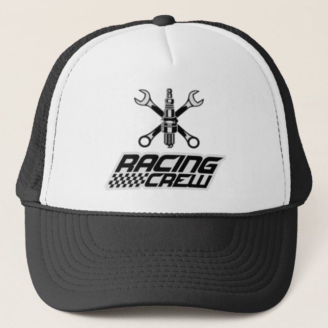 Casquette Mécanicien de course (Devant)