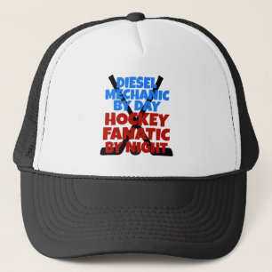 Casquette Mécanique Diesel Lover de hockey